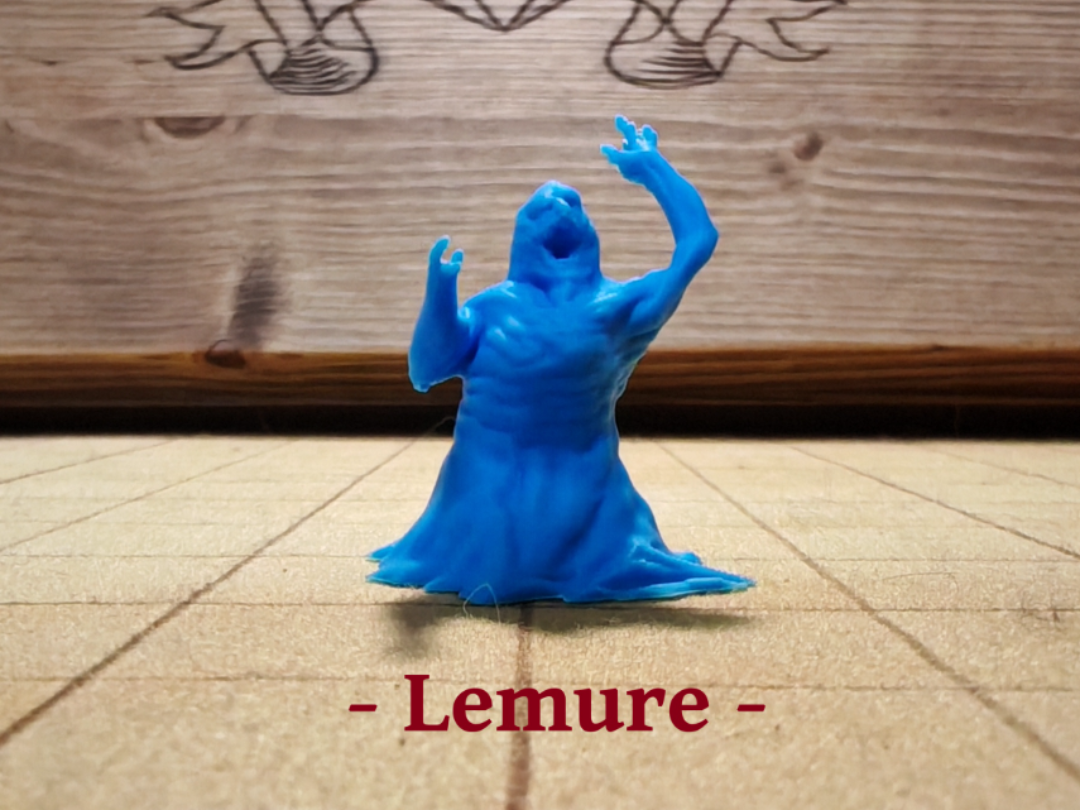 DnD Lemure Devil - D&D Monster Manual - Day 59