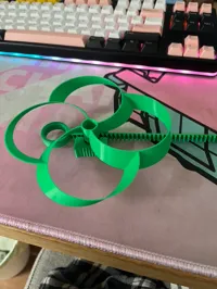0.2mm layer, 3 walls, 15% infill,no brim