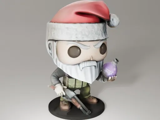 Escape From Tarkov Santa Funko Pop