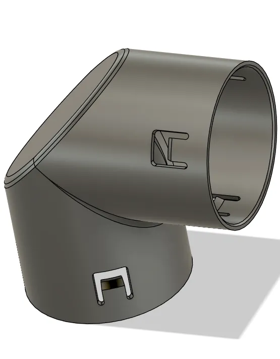 Rohr Models DN80 Drainage Rohr Adapter – Kostenloses 3D-Druckmodell – MakerWorld