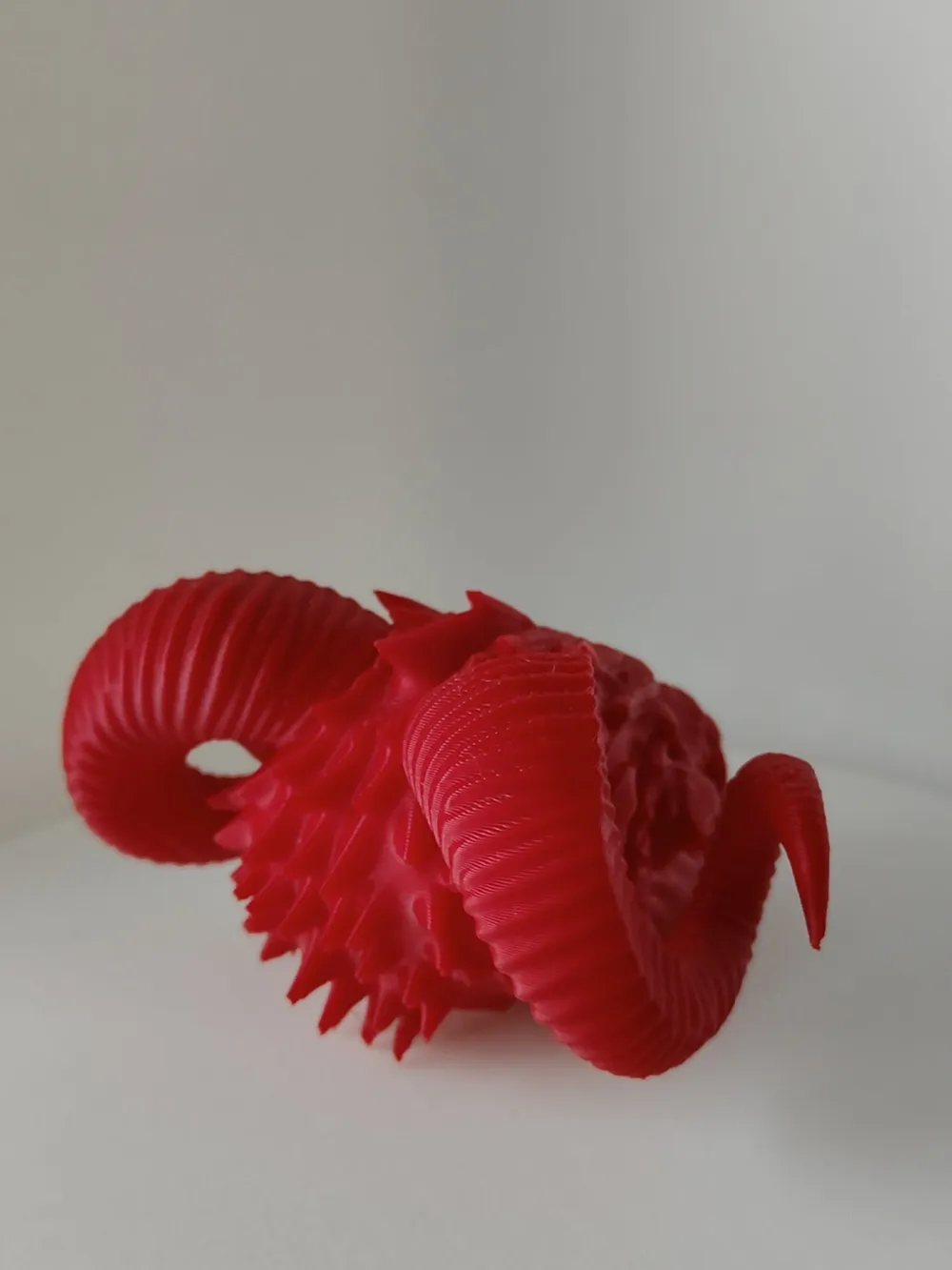 Demon skull - Free 3D Print Model - MakerWorld