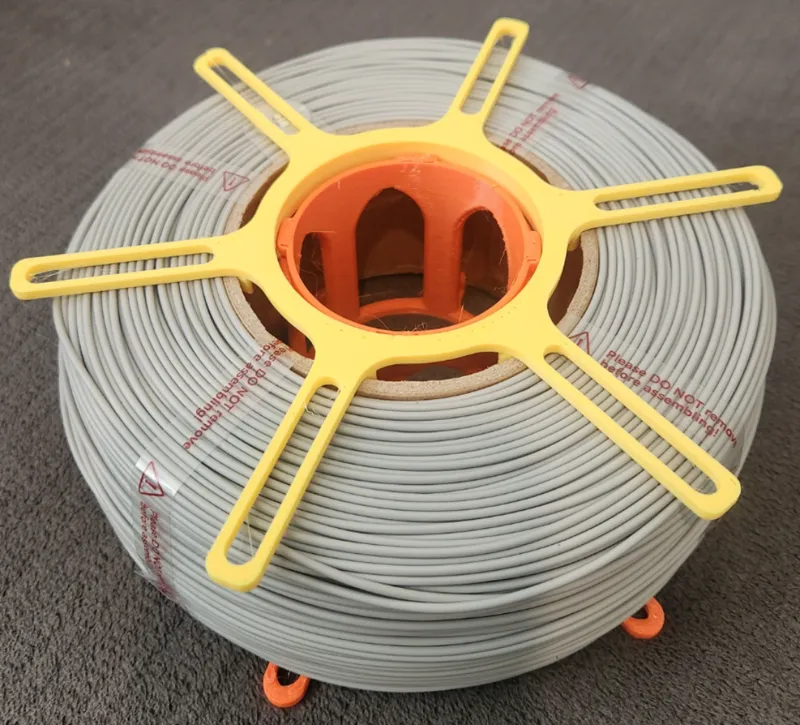 Minimal bamboo ams lite filament spool (0.8mm)