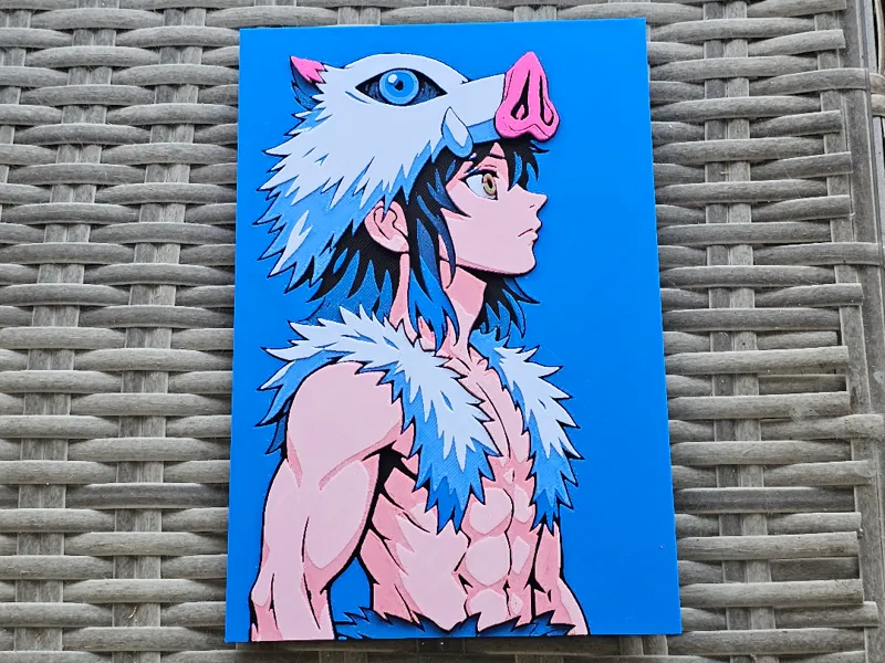 Hueforge Inosuke Hashibira Demon Slayer