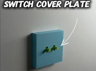 Retro Switch Cover Plate | Simon 84×84mm