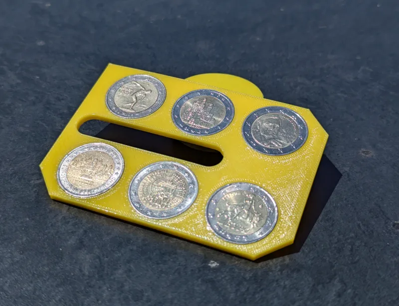 2 Euro Coin Collector Card