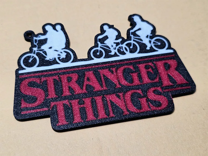 Stranger Things Keychain / Backpack Charm