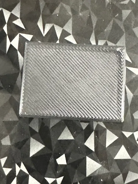 First Layer Test 3" x 3" Bambu Lab Flow Rate Volumetric Speed Test Calibration  X1c X1 P1P P1S