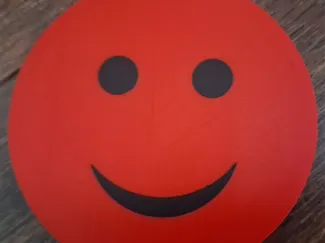 Smile coffee cup holder