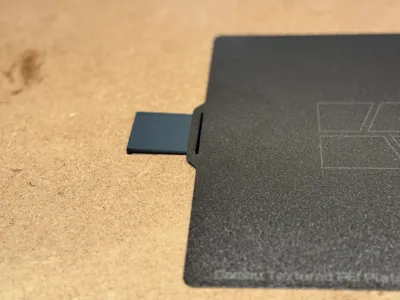 Minimal Plate Holder Side Clip X2D