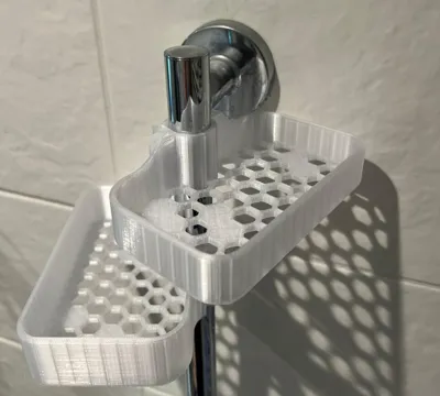 Shower tray. For 20 to 21mm fittings.