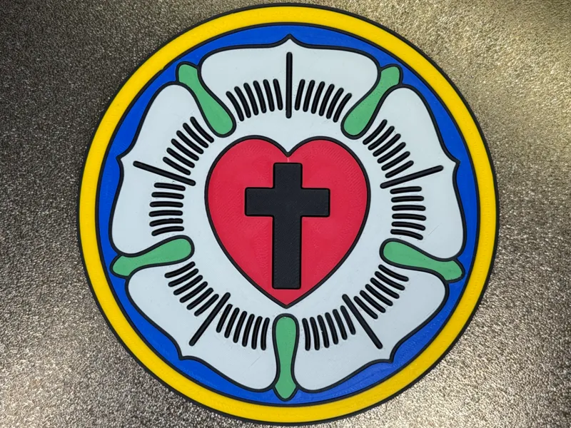 Luther Rose Emblem - No AMS needed