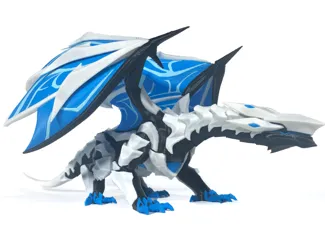 Honkai Star Rail Cyber Mech Dragon Model Statue  