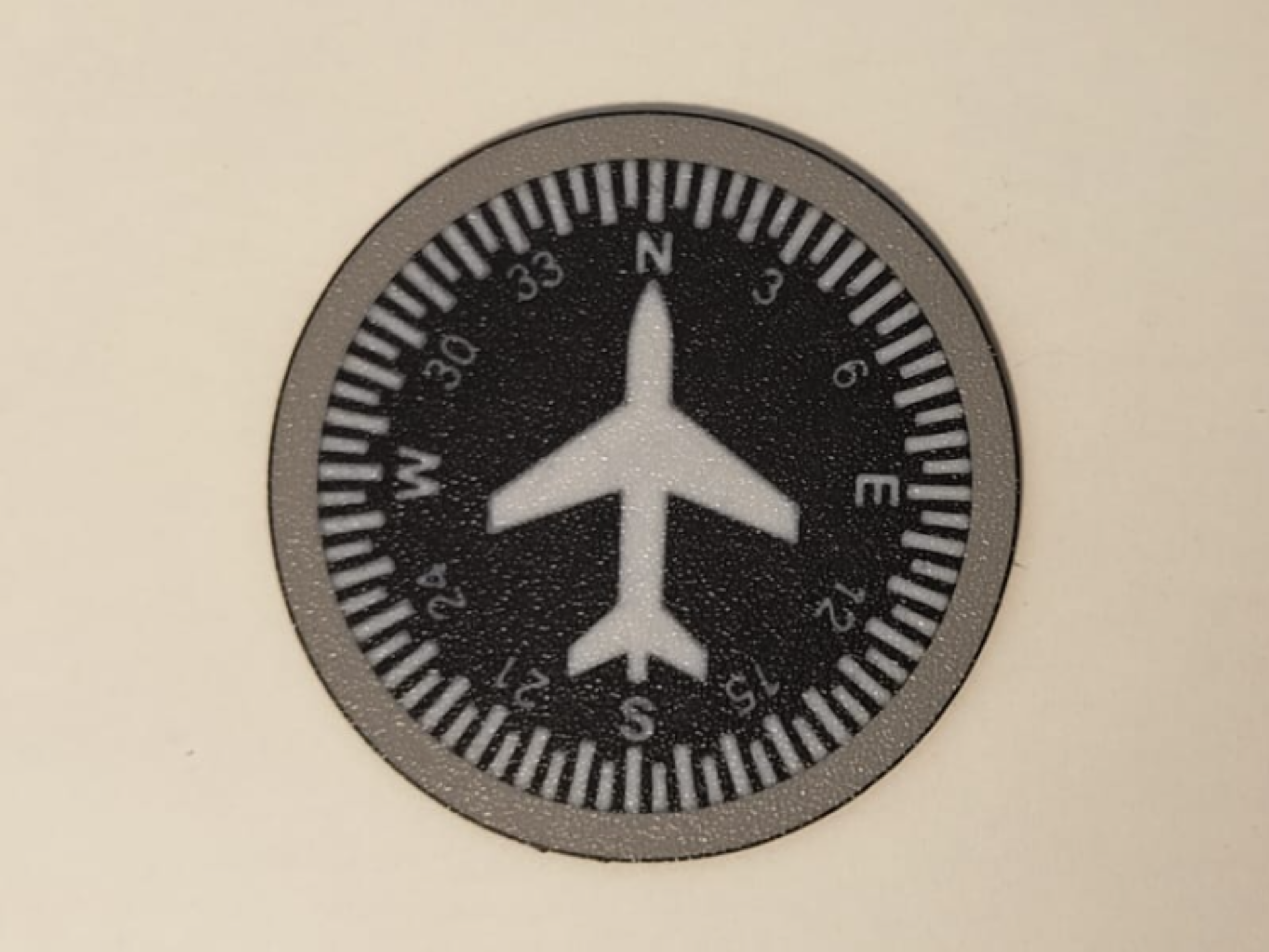 Avionics coaster Directional Gyro - VOR