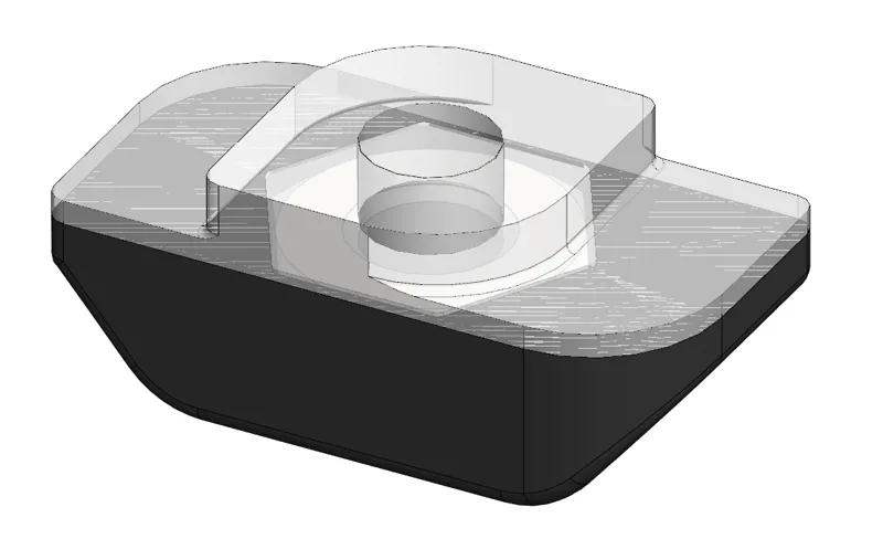 Drop in T Nut for 3030 profile with inserted nut