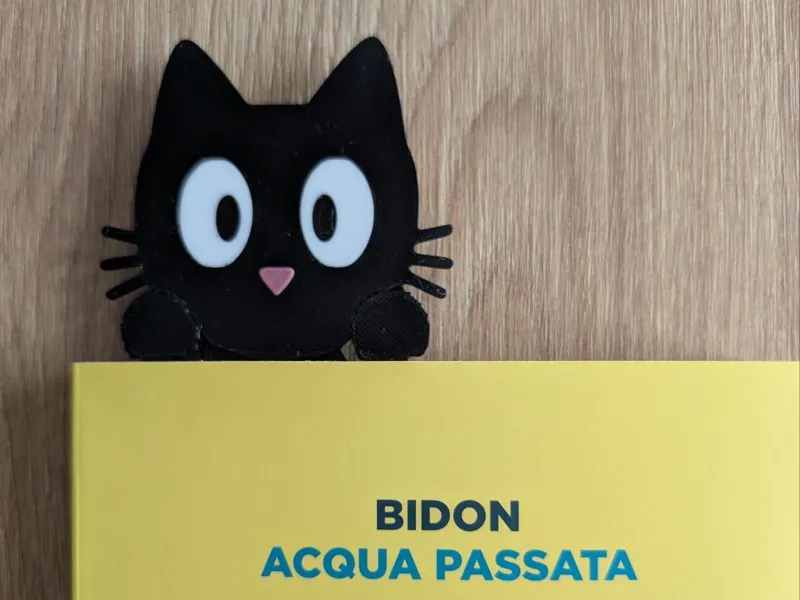 Peeking Cat Bookmark