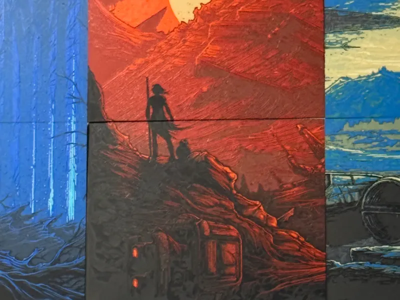 Star Wars Mural New Trilogy Part 3