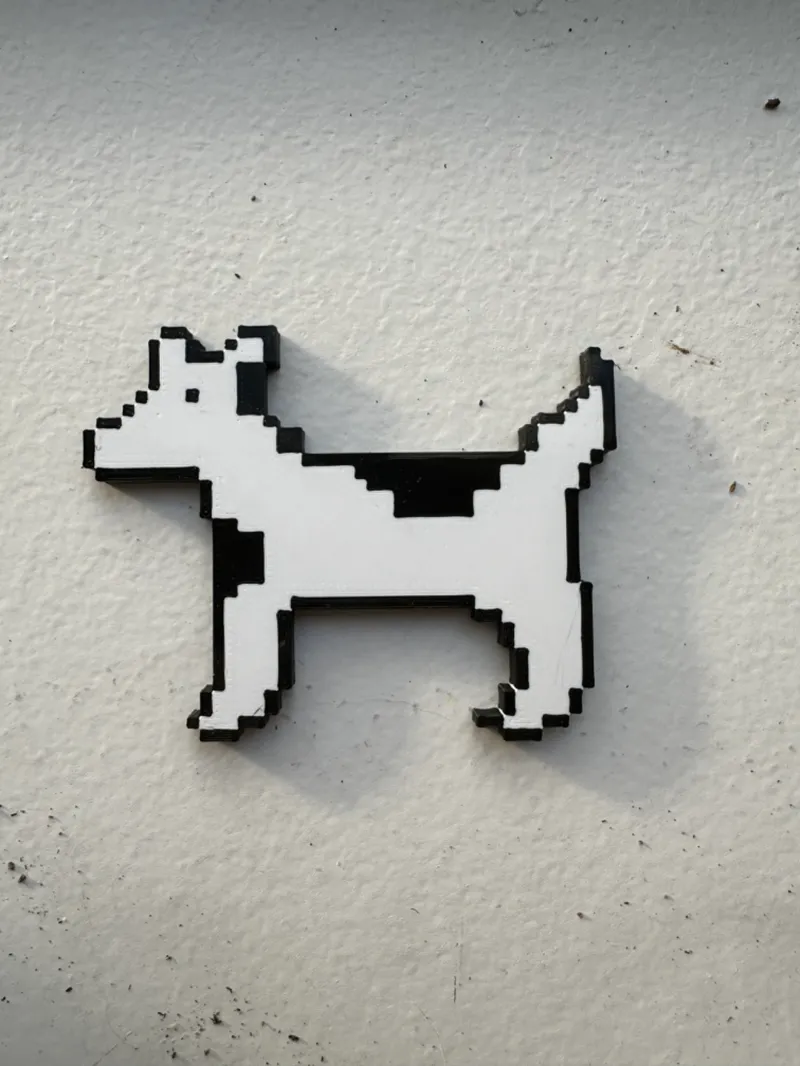 Clarus the Dogcow Multicolor AMS Pixel Accurate