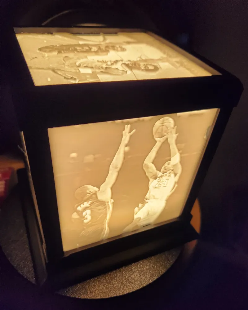 Kobe Bryant Lithophane Box