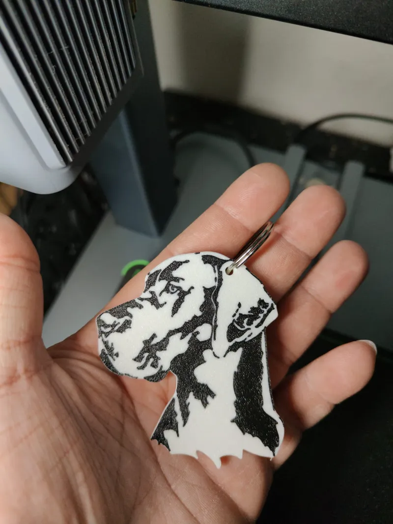 Great Dane Keychain