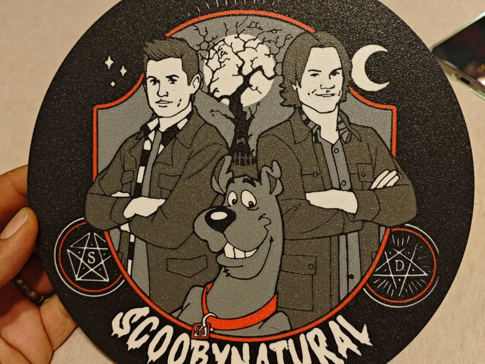 Modelo para impresión 3D: Scoobynatural - Supernatural - Scooby-Doo. Referencia del modelo original.