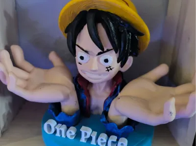 One Piece Luffy Phone Holder