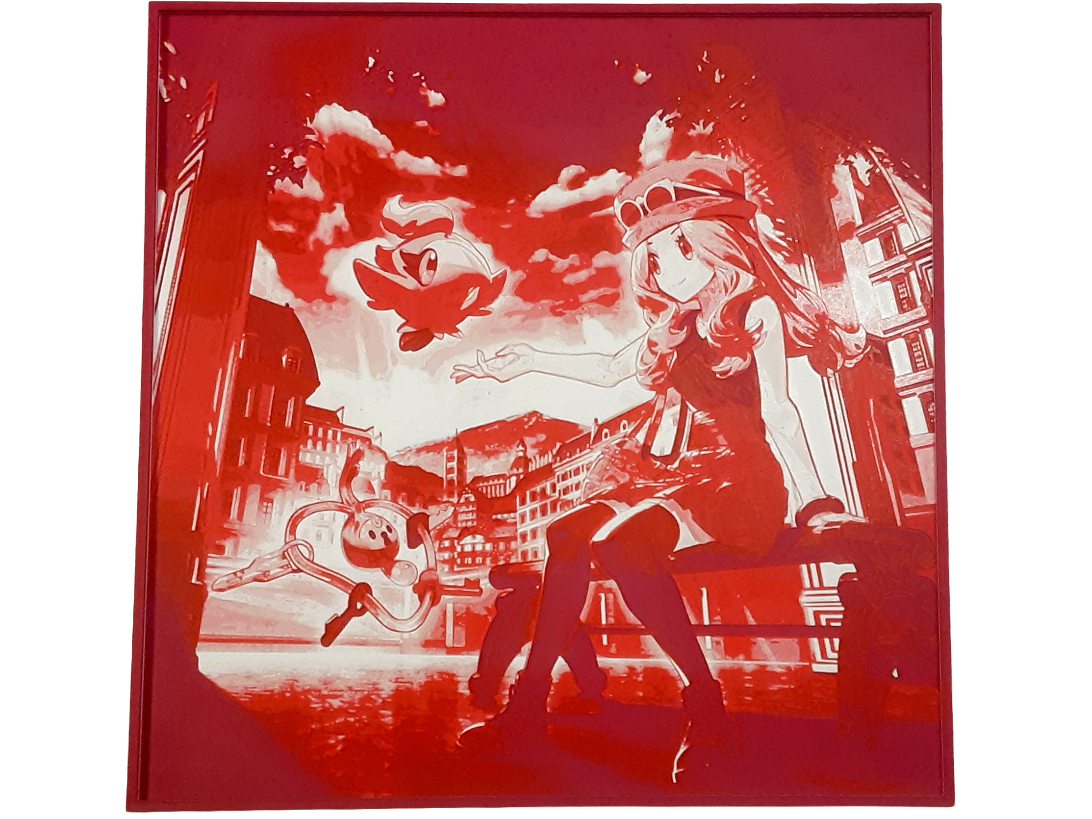 Serena Pokemon X/Y Spritzee Klefki Hueforge Red - Free 3D Print