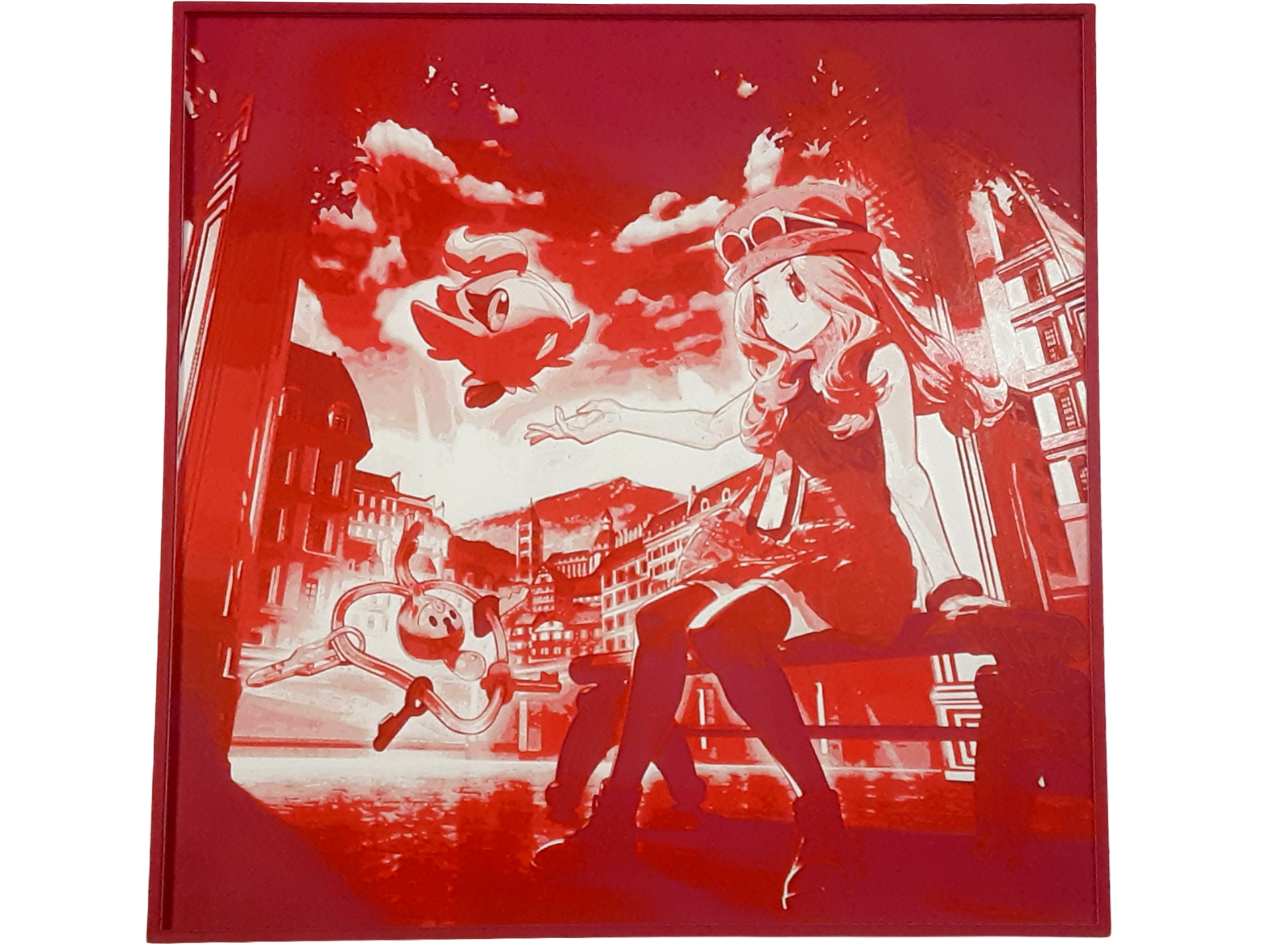Serena Pokemon X/Y Spritzee Klefki Hueforge Red - Free 3D Print