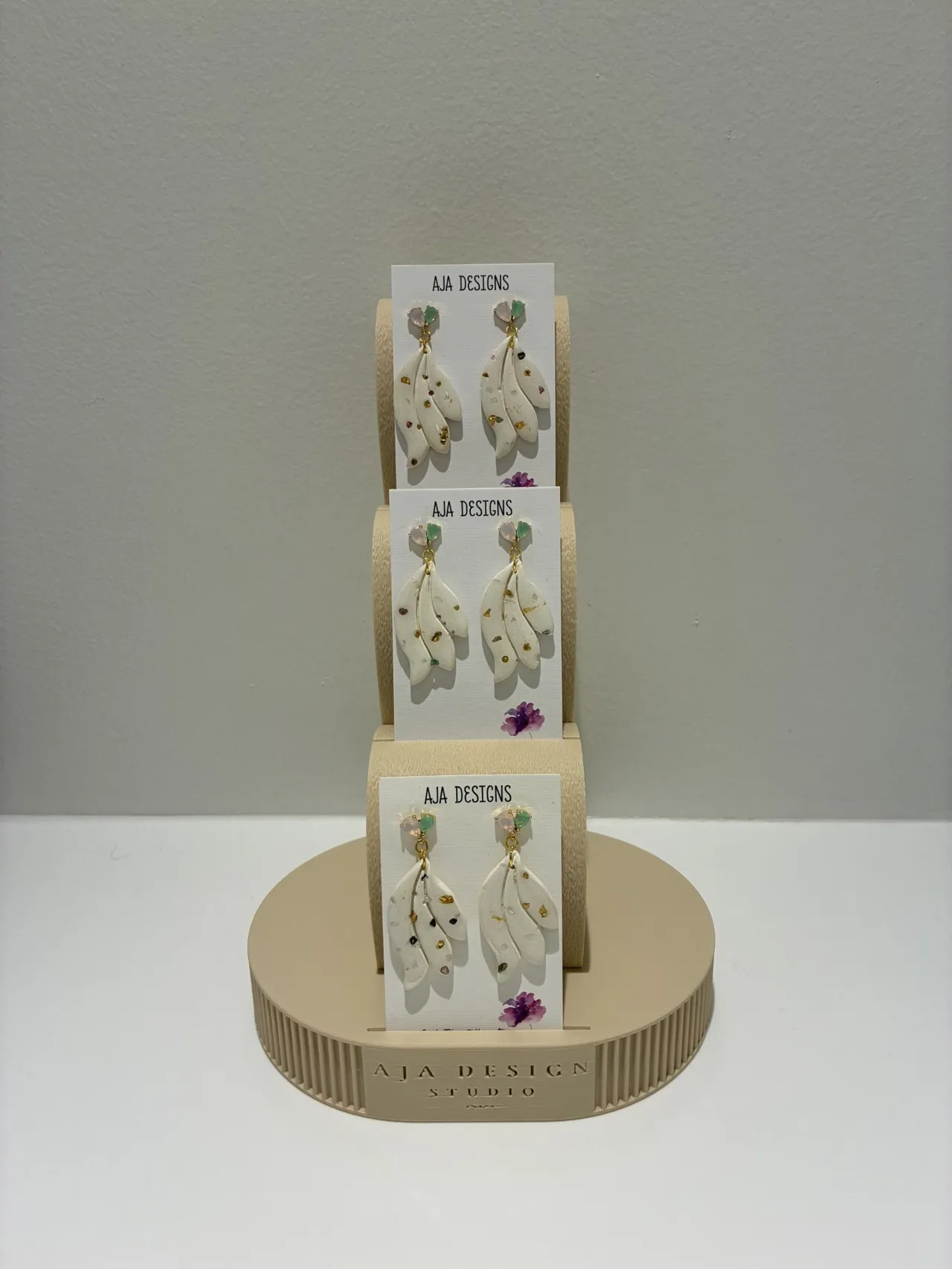 Tiered Earring Display Stand view 2