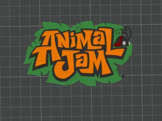 Animal Jam keychain