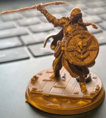 Modelo para impresión 3D: Asia - Female Aasimar Cleric — vista de referencia 3