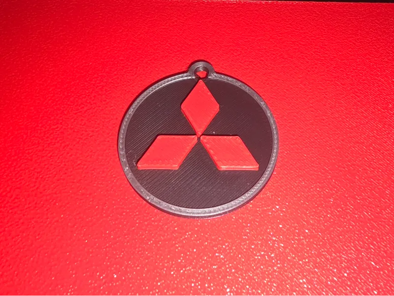 Portachiavi Logo Mitsubishi