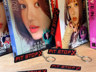PIT STOP Keychain 