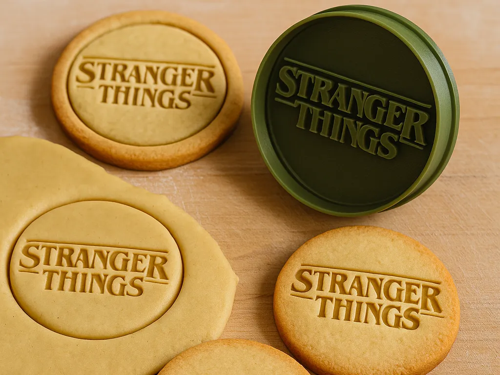Cookie Cutter Stranger Things Logo Netflix tv show by Ocilirca