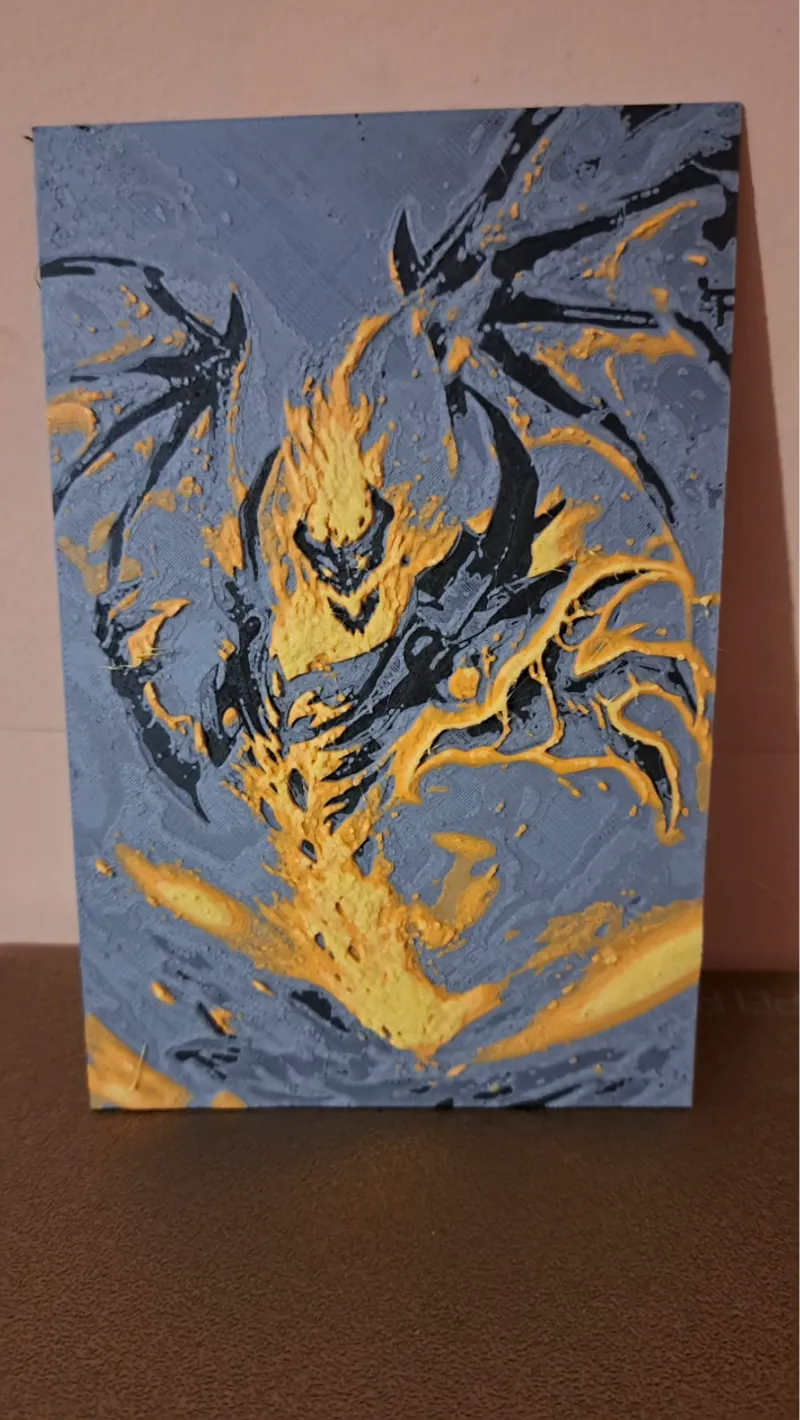 Shadow Fiend dota 2 HueForge