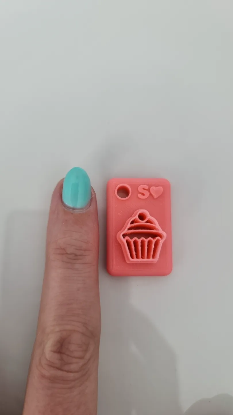 Polymer Clay Earring Cutter – Cherry Top Cupcake view 2