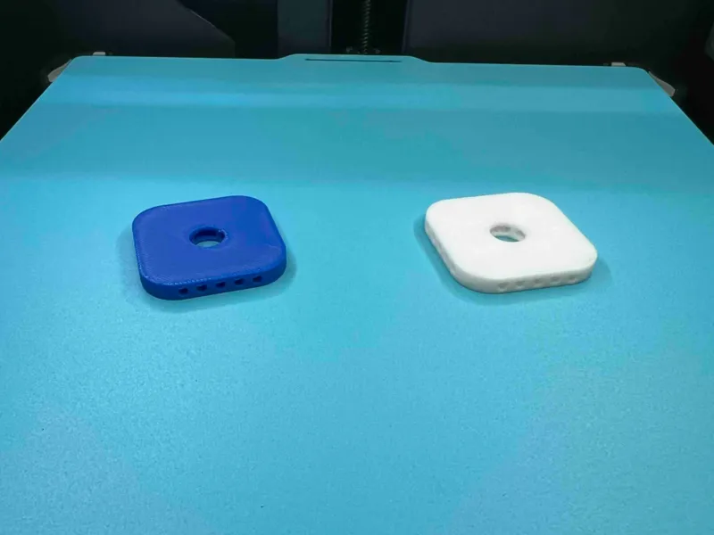 Vacuum bag air valve thickness