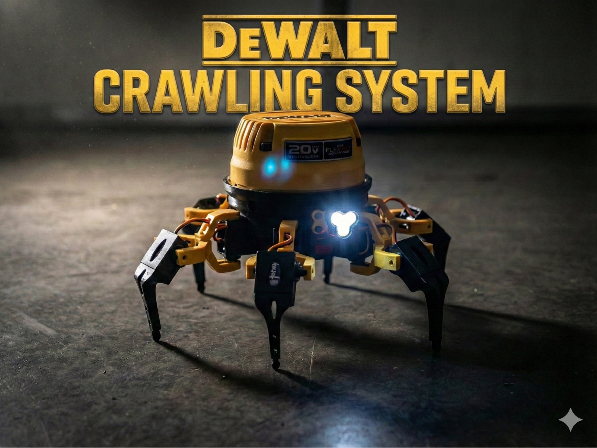 DCS: DeWalt Crawling System (Vorpal Hexapod)