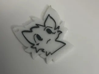 Boy kisser keychain