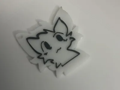 Boy kisser keychain