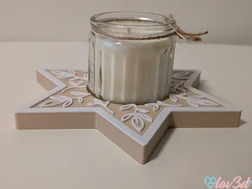 Accesorio de iluminación decorativa: Star Candle Holder Mini Jars (54mm / IKEA HÖKGÖK) — vista de referencia 5