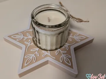 Accesorio de iluminación decorativa: Star Candle Holder Mini Jars (54mm / IKEA HÖKGÖK) — vista de referencia 4