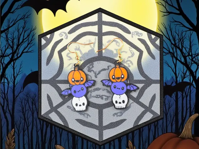 Sweet Halloween earrings