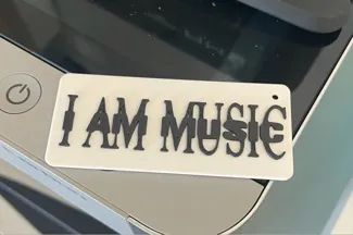 I AM MUSIC Playboi Carti keychain