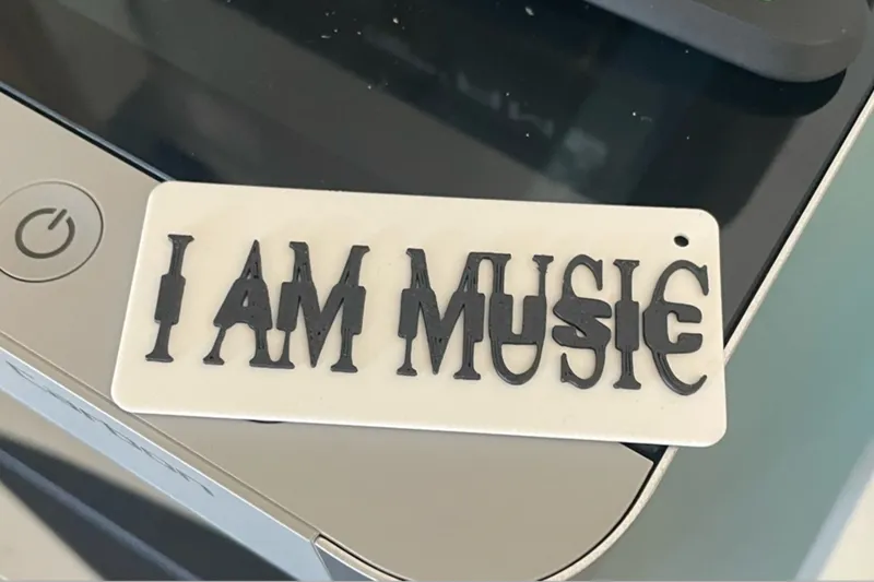 I AM MUSIC Playboi Carti keychain