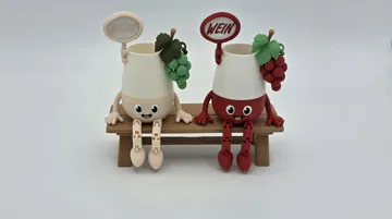 Figura decorativa: Weißwein-Figur Kantenhocker — vista de referencia 3