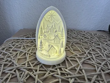 Escenografía en miniatura: 3D Wintermagie – Beleuchtetes Lithophan / Diorama — vista de referencia 5