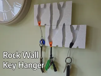 Rock Climbing Key Hanger