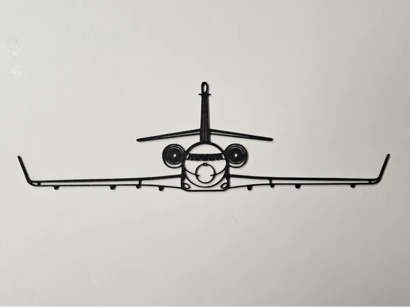 Dassault Falcon 2000 LXS Front view WallArt