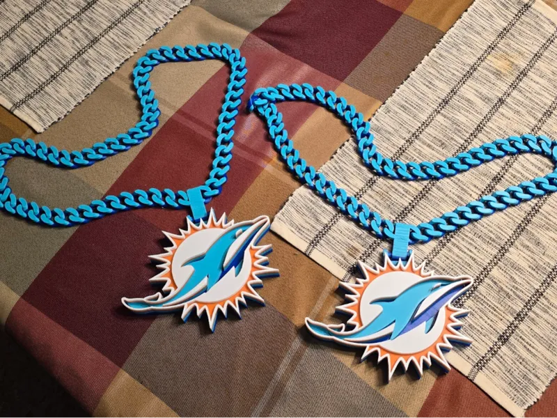 Miami Dolphons Phat Chain