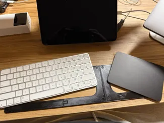 Union Tray for Apple Keyboard + Magic Trackpad
